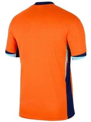 Nethland maglia da casa uniforme da calcio prima maglia sportiva da uomo del kit da calcio per la Coppa Euro 2024